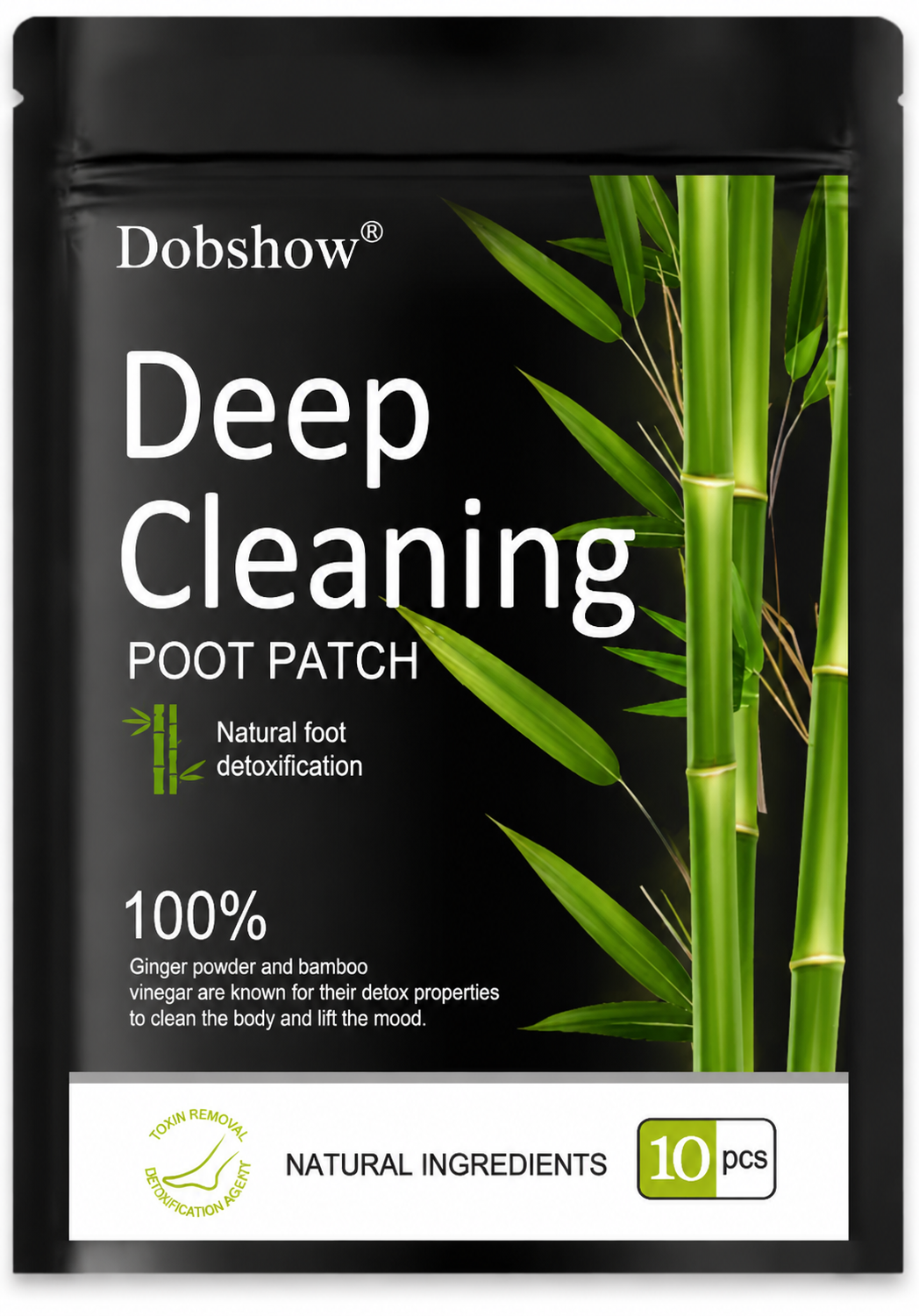 💥 150K+ SOLD 💕 - Dobshow® Bamboo Vinegar Foot Detox Pads