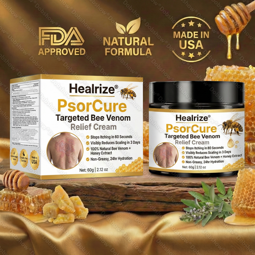 Healrize® PsorCure Intensive Psoriasis Care Cream – Soothe Dry, Flaky & Rough-Looking Skin