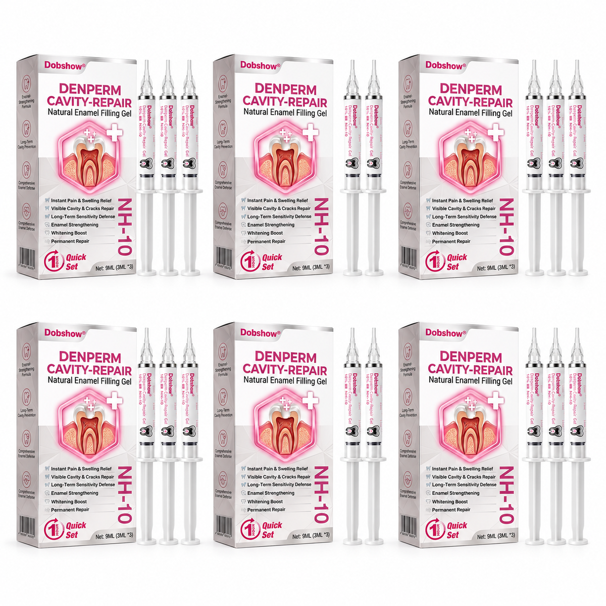 Dobshow® 🦷 DenPerm Cavity-Repair Advanced Enamel Filling Gel