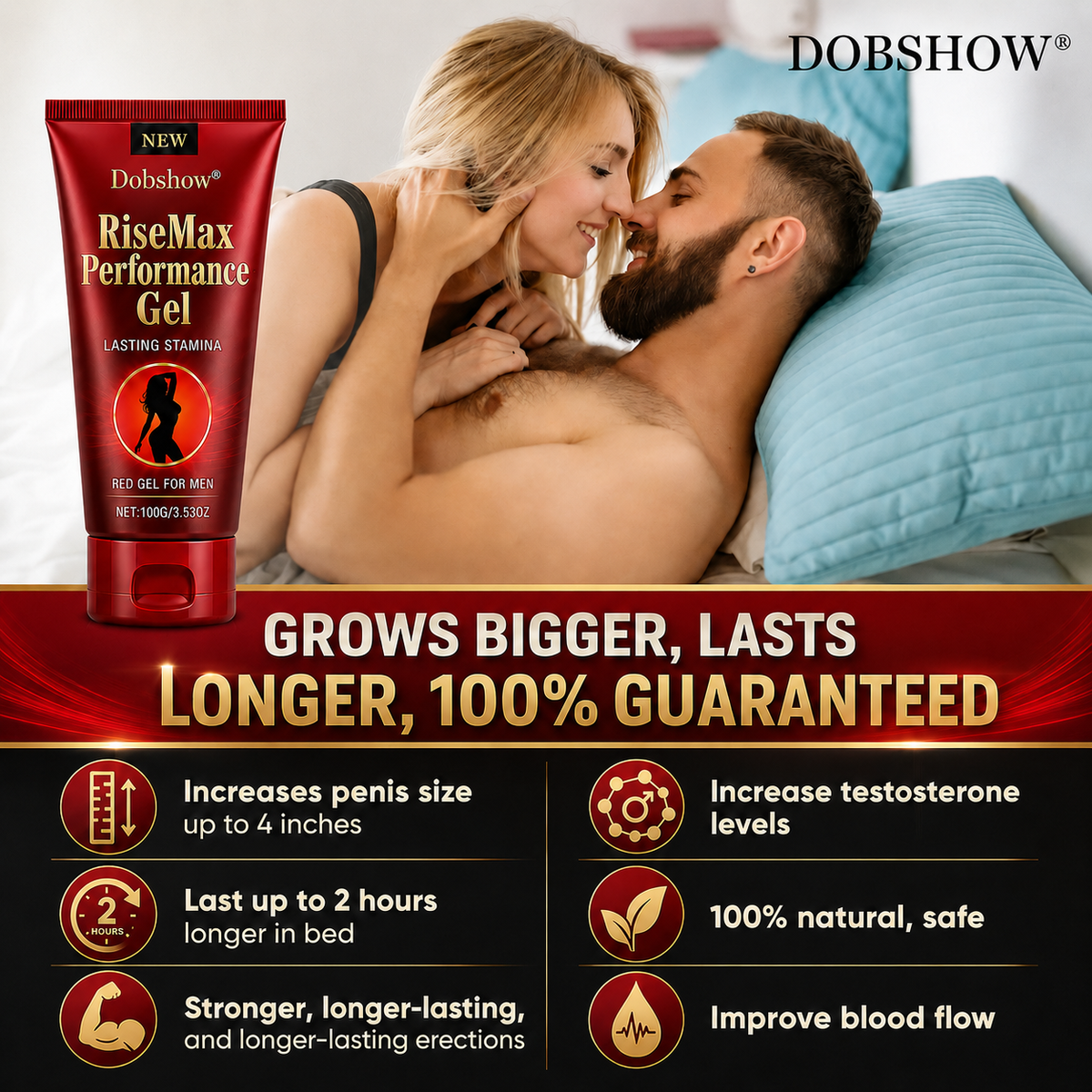❤️Gain Up To +4 Inches And Last Up To 2 Hours Longer Tonight❤️
