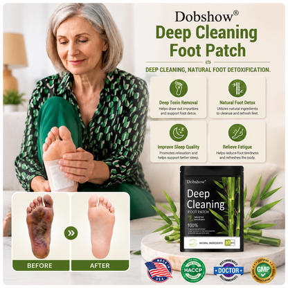💥 150K+ SOLD 💕 - Dobshow® Bamboo Vinegar Foot Detox Pads