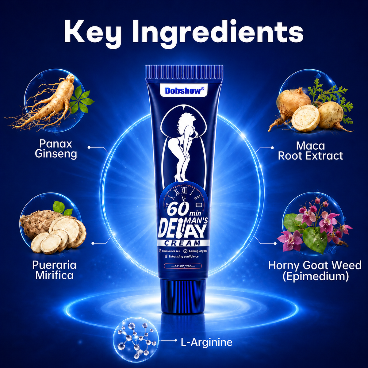 100K+ SOLD 🔥Dobshow® Men’s Delay High-Performance Gel 👍