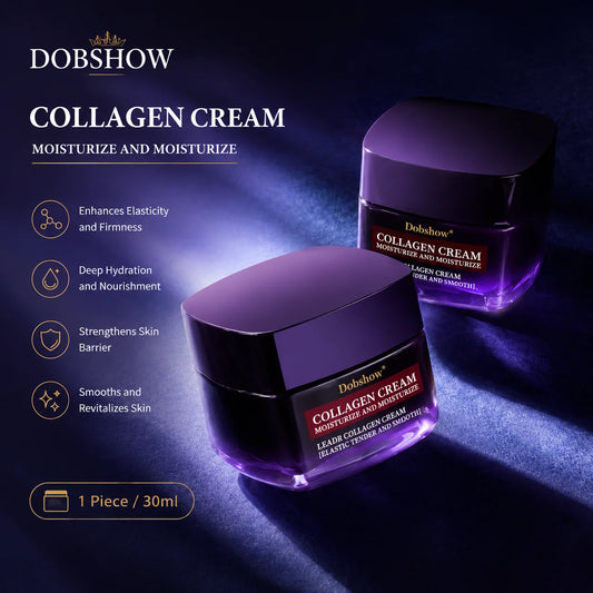 Dobshow®Collagen Firming Cream – Hydrating Face Moisturizer for Smooth Skin
