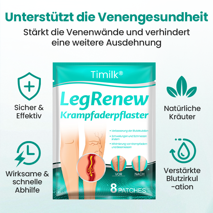 Timilk LegRenew Varicose Vein Patch product detail