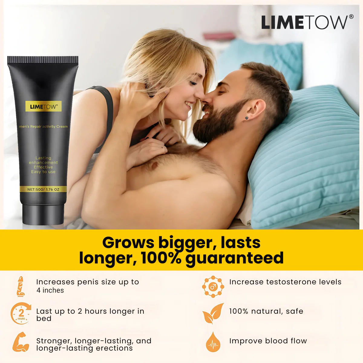 ❤️Gain Up To +4 Inches And Last Up To 2 Hours Longer Tonight❤️