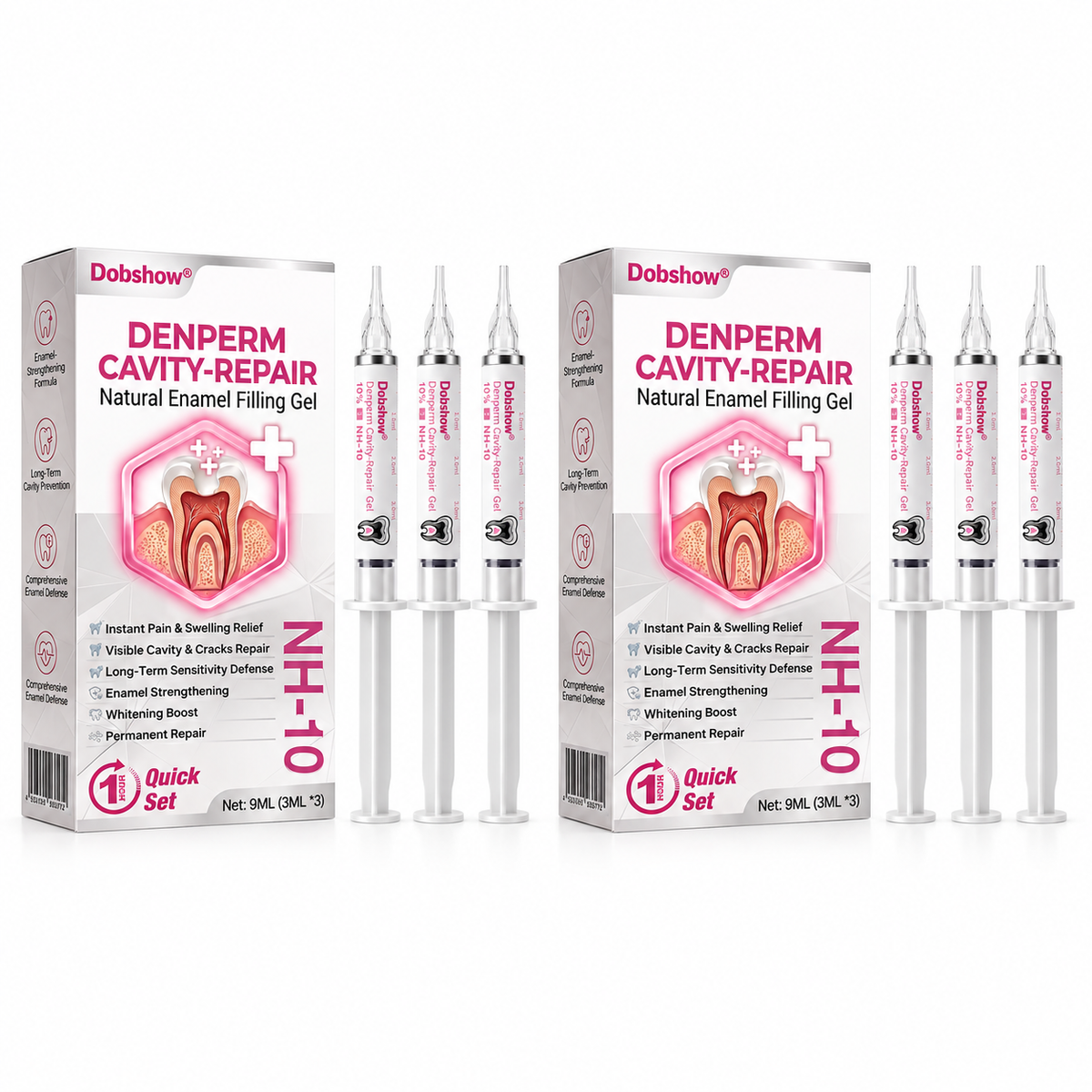 Dobshow® 🦷 DenPerm Cavity-Repair Advanced Enamel Filling Gel
