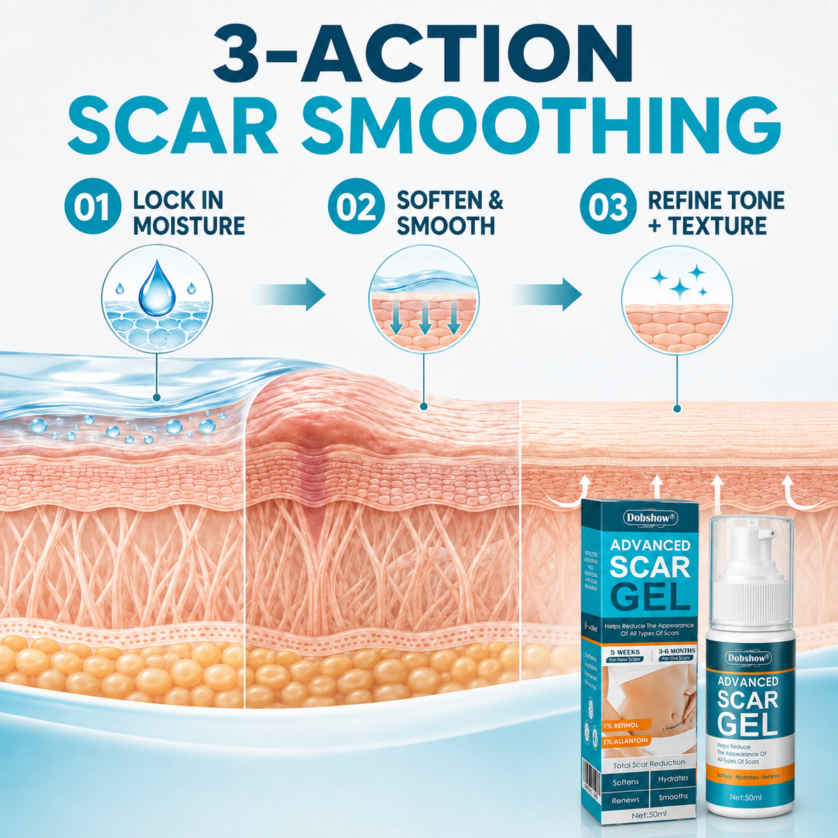 Dobshow® Advanced Scar Gel
