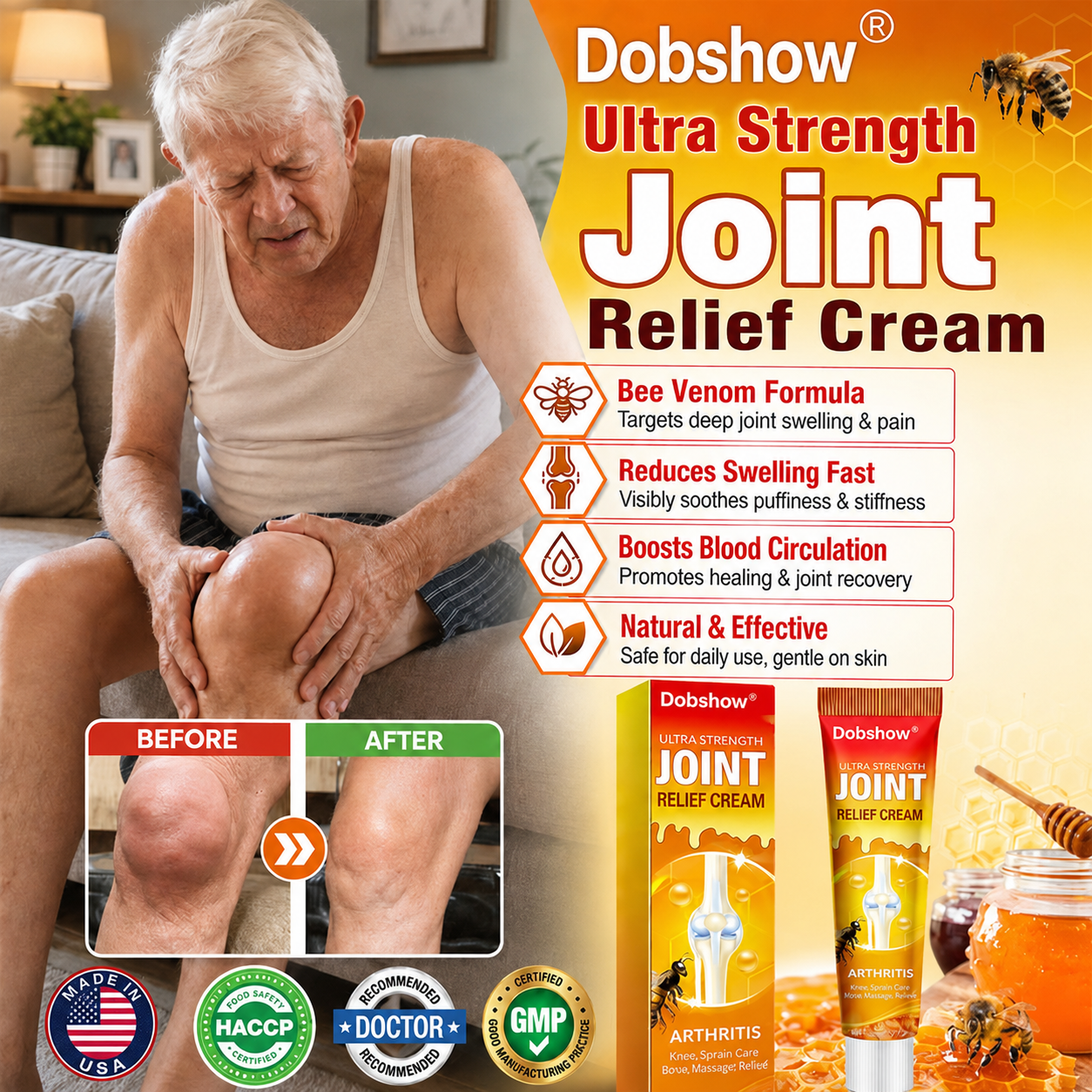 Dobshow® Ultra Strength Joint Relief Cream